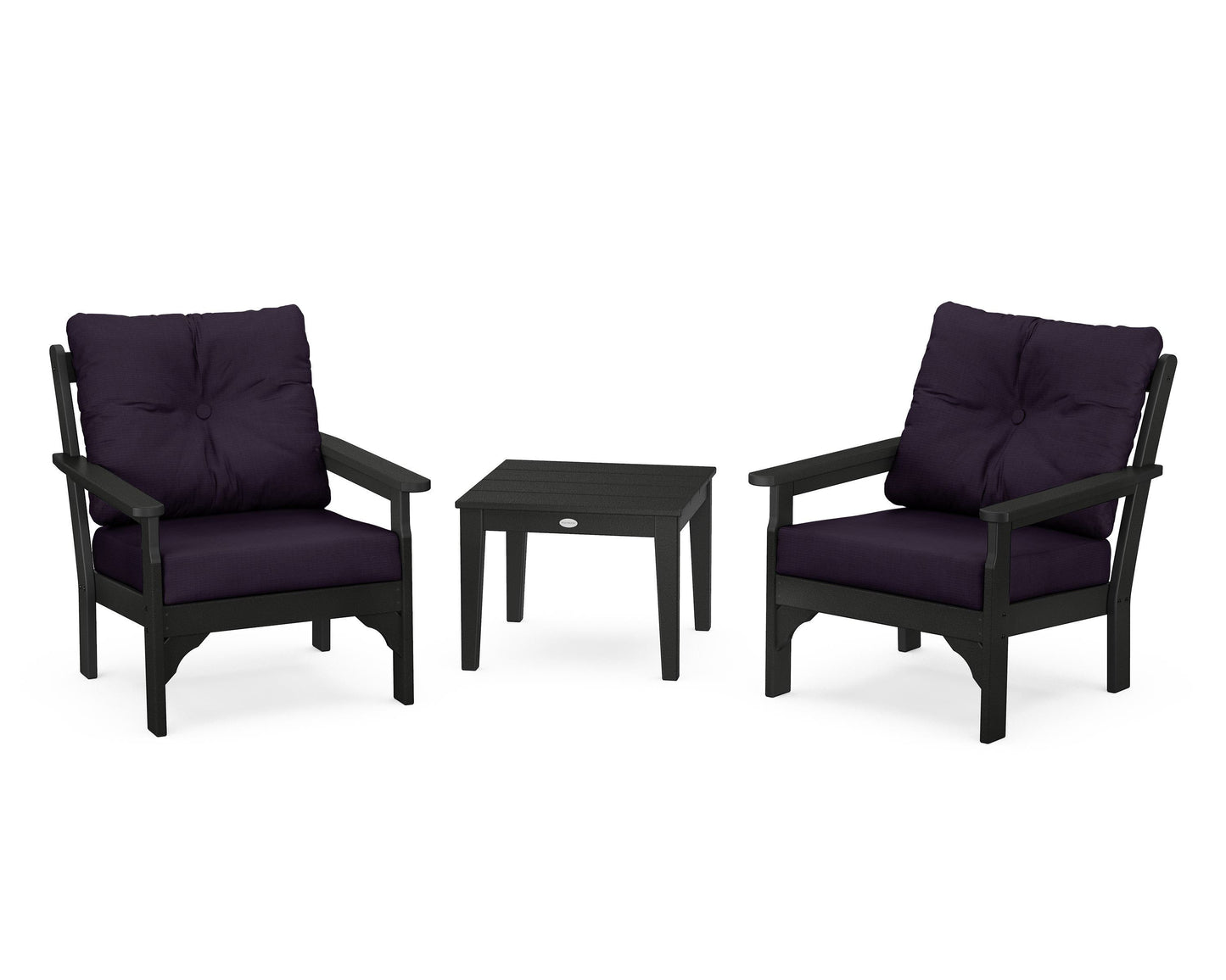 Vineyard 3-Piece Deep Seating Set