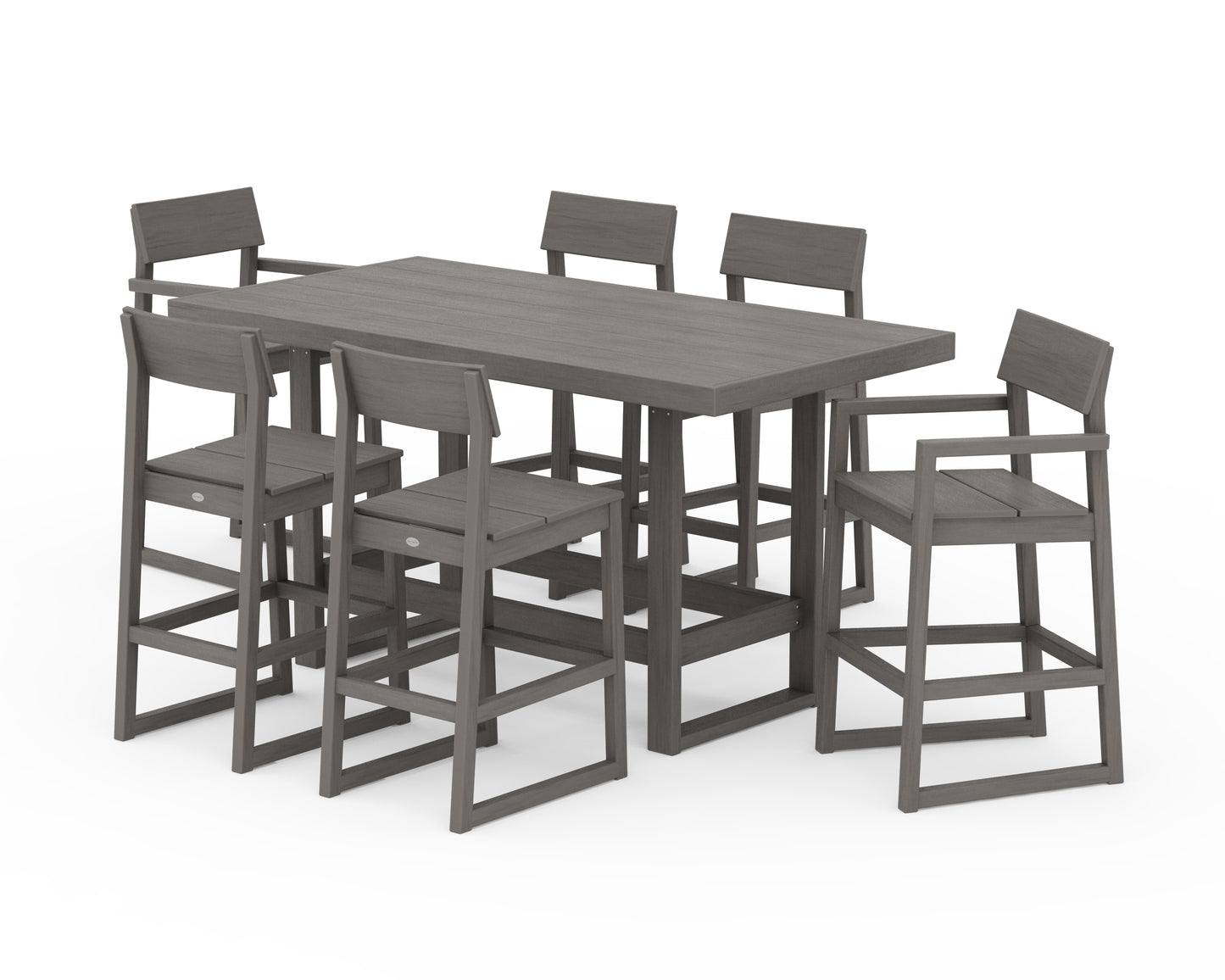 EDGE 7-Piece Bar Table Set
