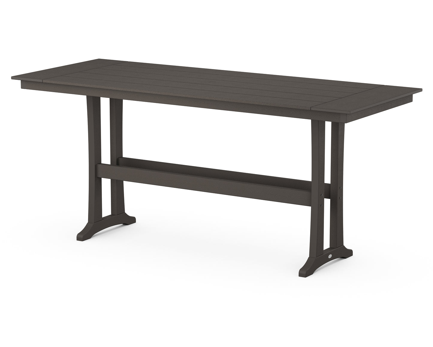 Farmhouse Trestle 38” x 96” Bar Table