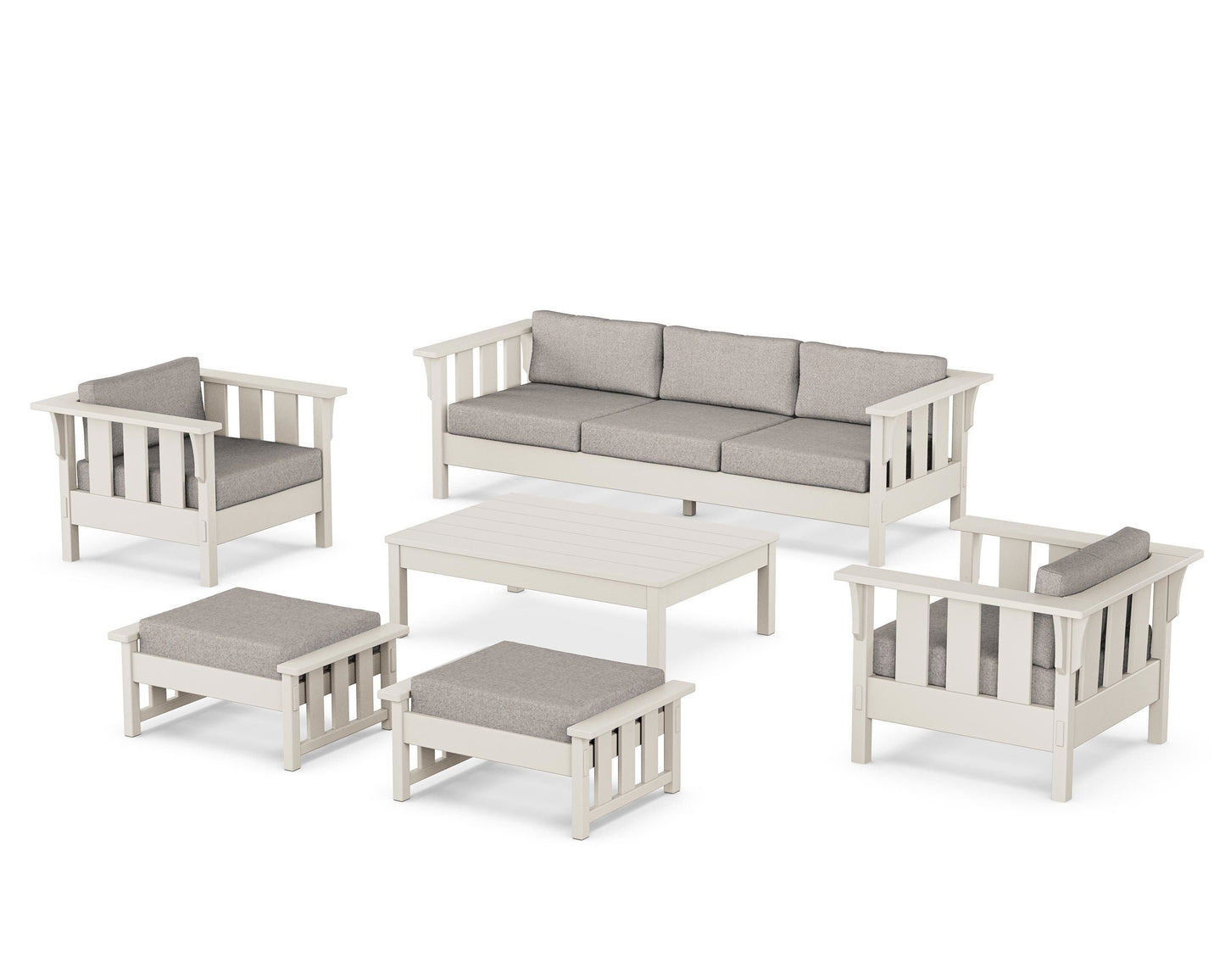 Acadia 6-Piece Lounge Sofa Set