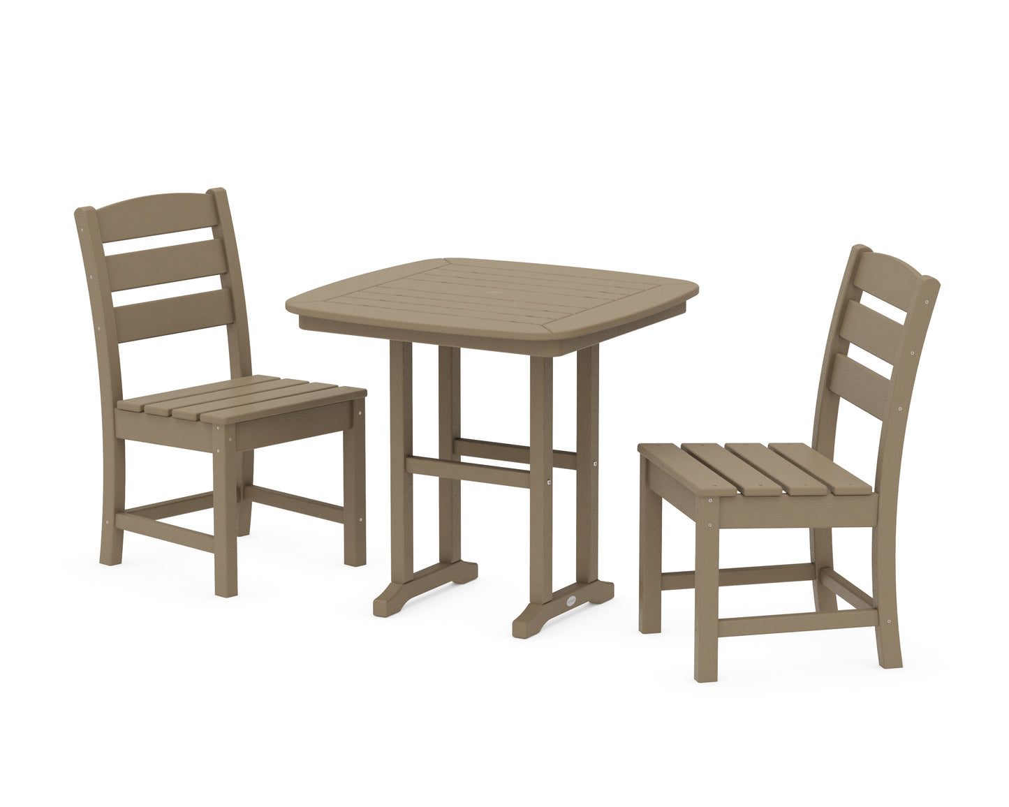 Lakeside Side Chair 3-Piece Dining Set