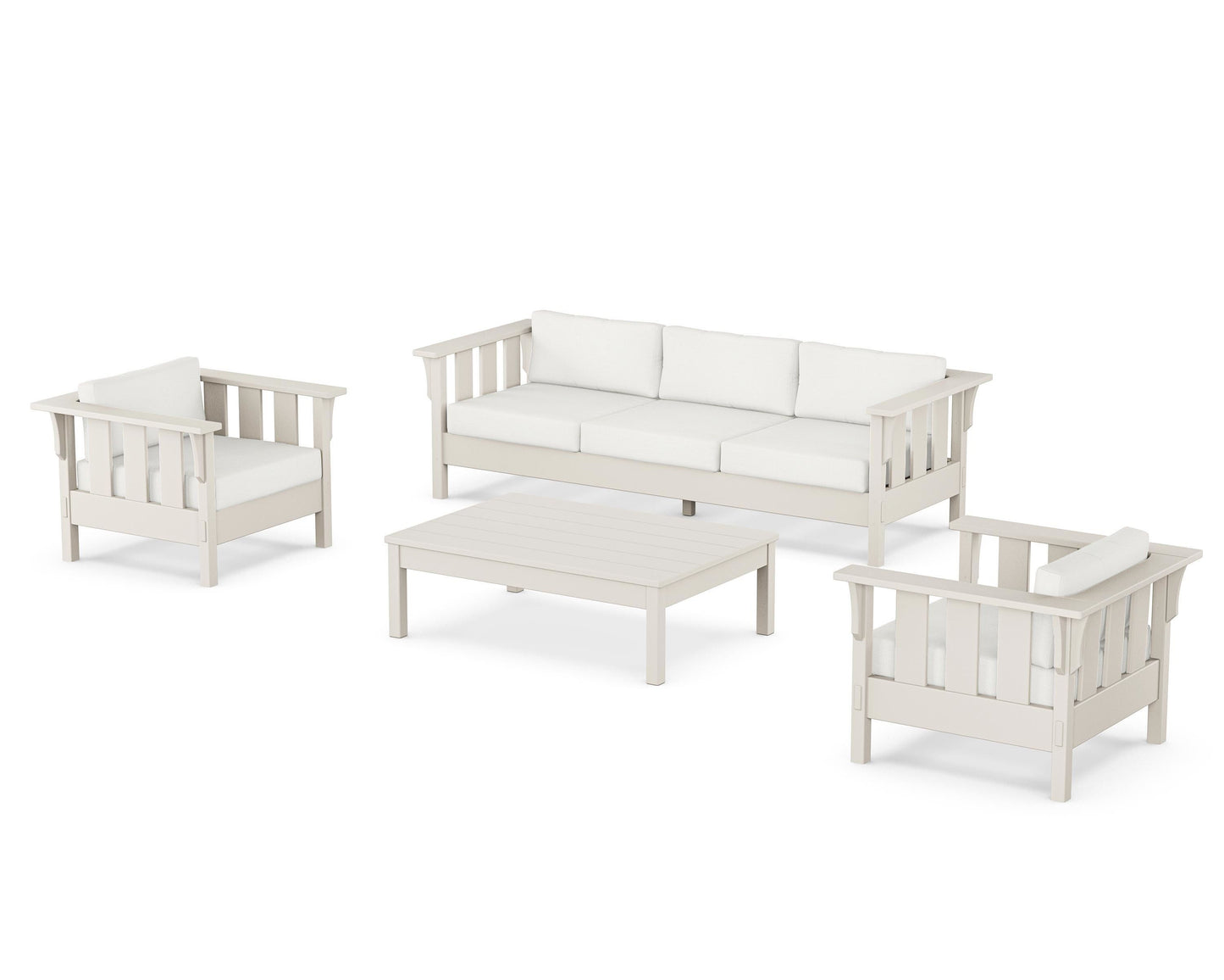 Acadia 4-Piece Deep Seating Set with Sofa