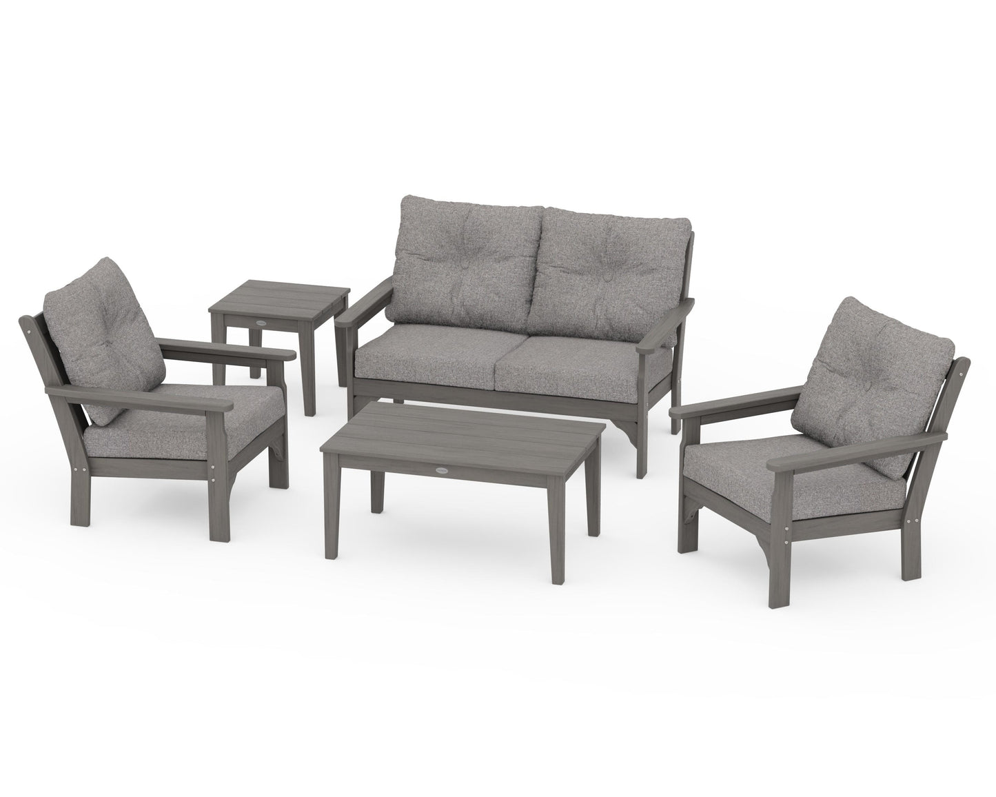 Vineyard 5-Piece Deep Seating Set