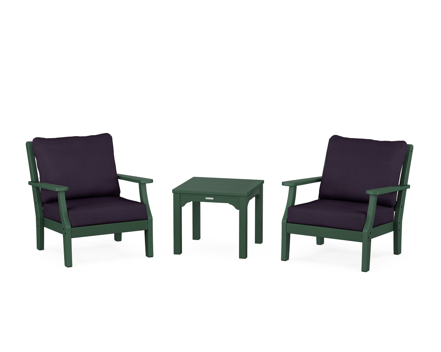 Chinoiserie 3-Piece Deep Seating Set