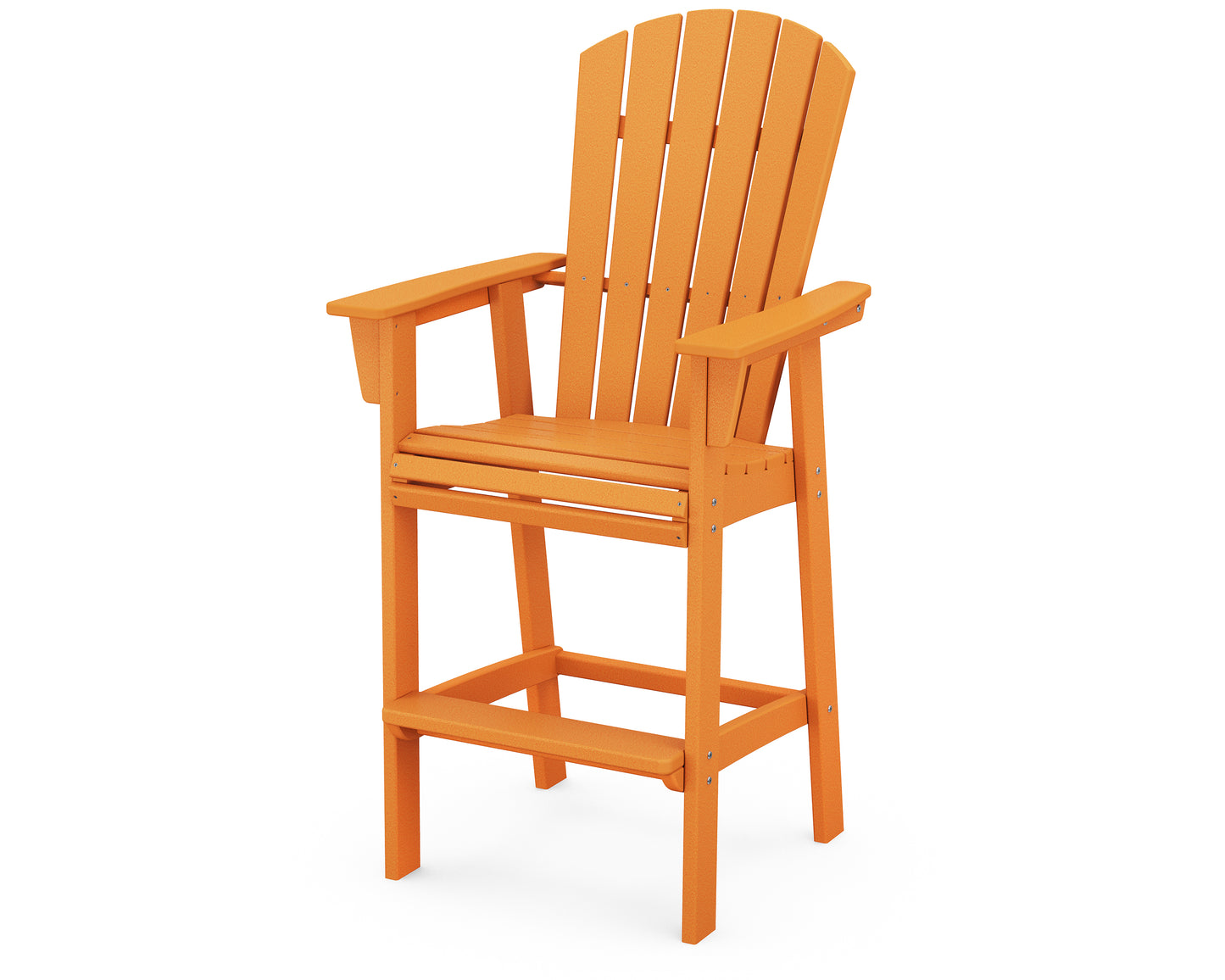 Nautical Curveback Adirondack Bar Chair