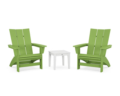 3-Piece Modern Grand Adirondack Set