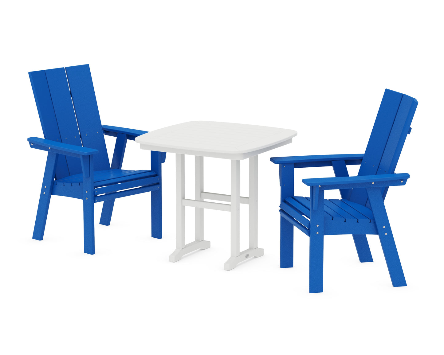 Modern Adirondack 3-Piece Dining Set