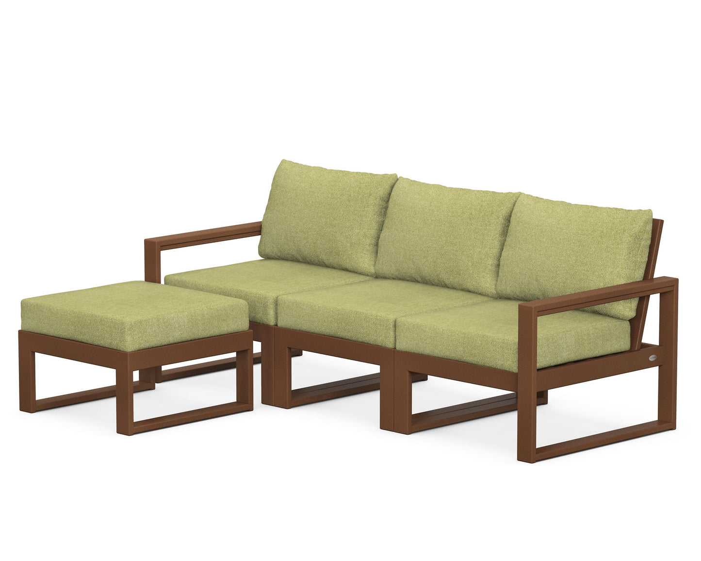 EDGE 4-Piece Modular Deep Seating Set with Ottoman