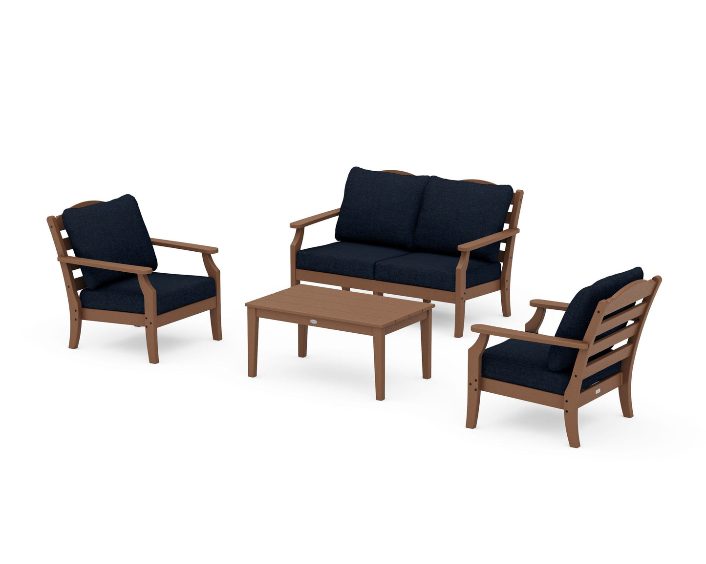 Savannah 4-Piece Deep Seating Set with Loveseat