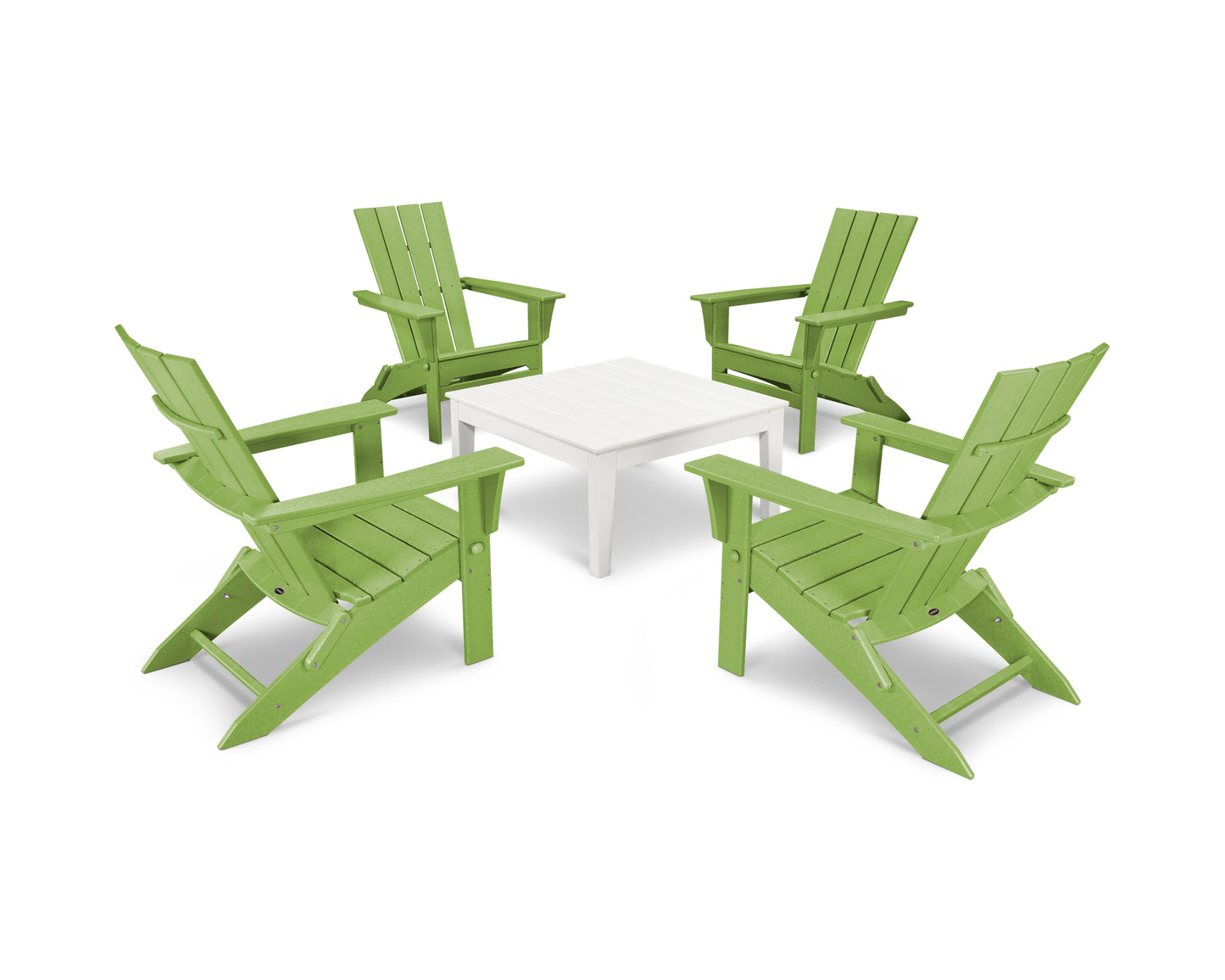 Quattro Folding Chair 5-Piece Conversation Set