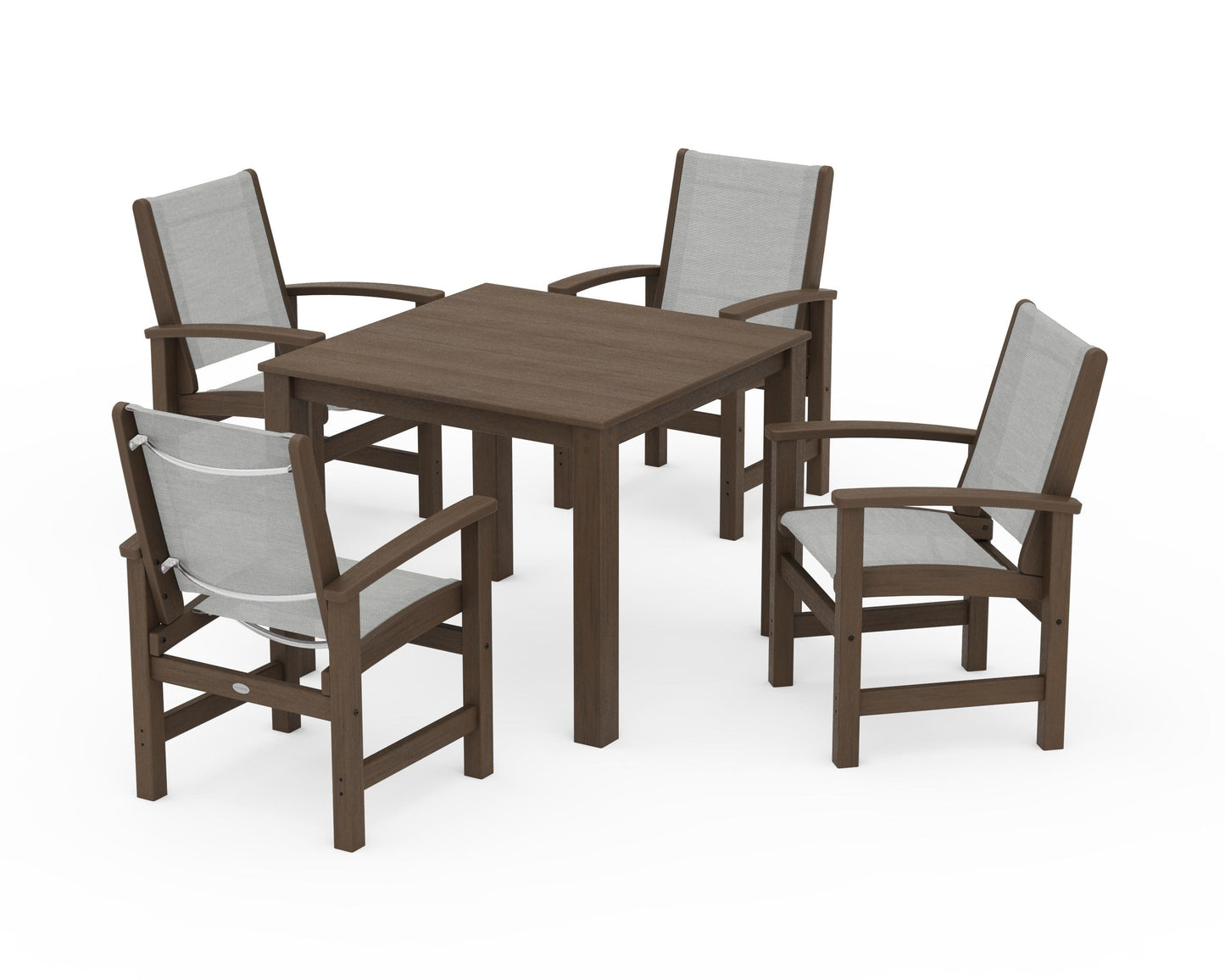 Coastal 5-Piece Parsons Dining Set