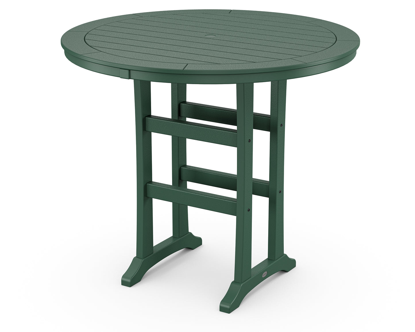 Nautical Trestle 48" Round Bar Table