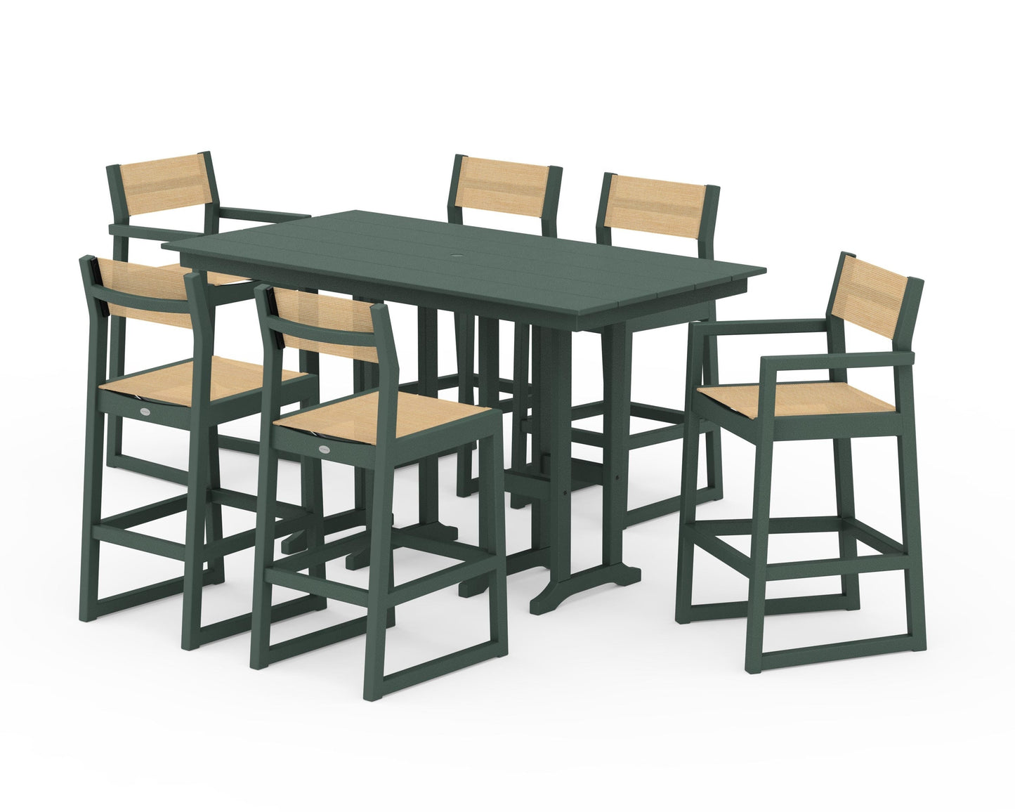 EDGE Sling 7-Piece Farmhouse Bar Set
