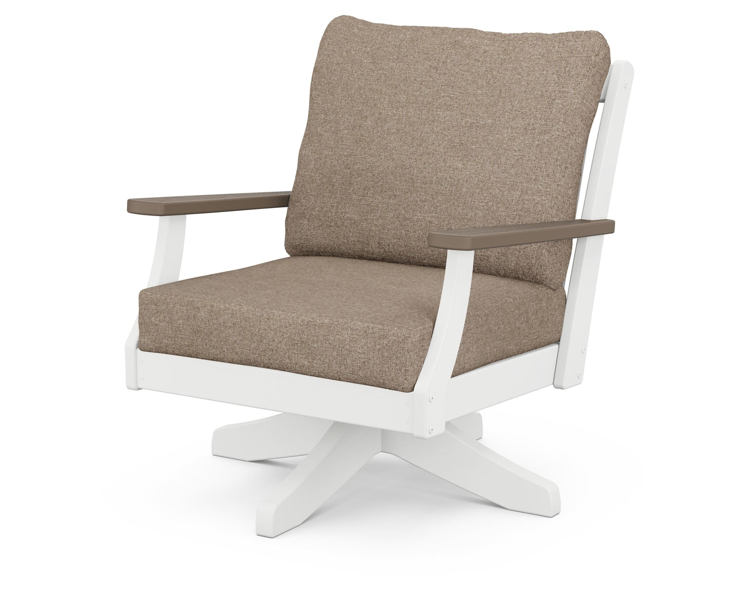 Braxton Deep Seating Swivel Chair