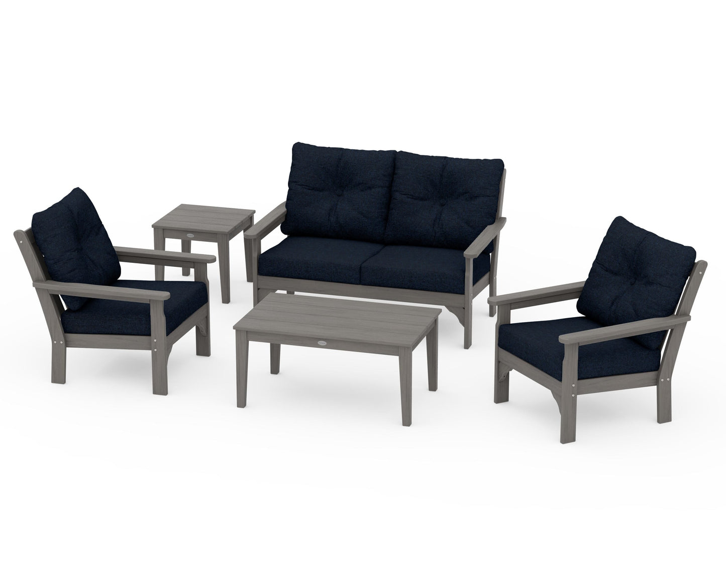 Vineyard 5-Piece Deep Seating Set