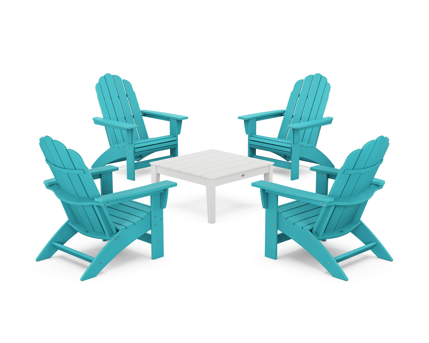 5-Piece Vineyard Grand Adirondack Chair Conversation Group