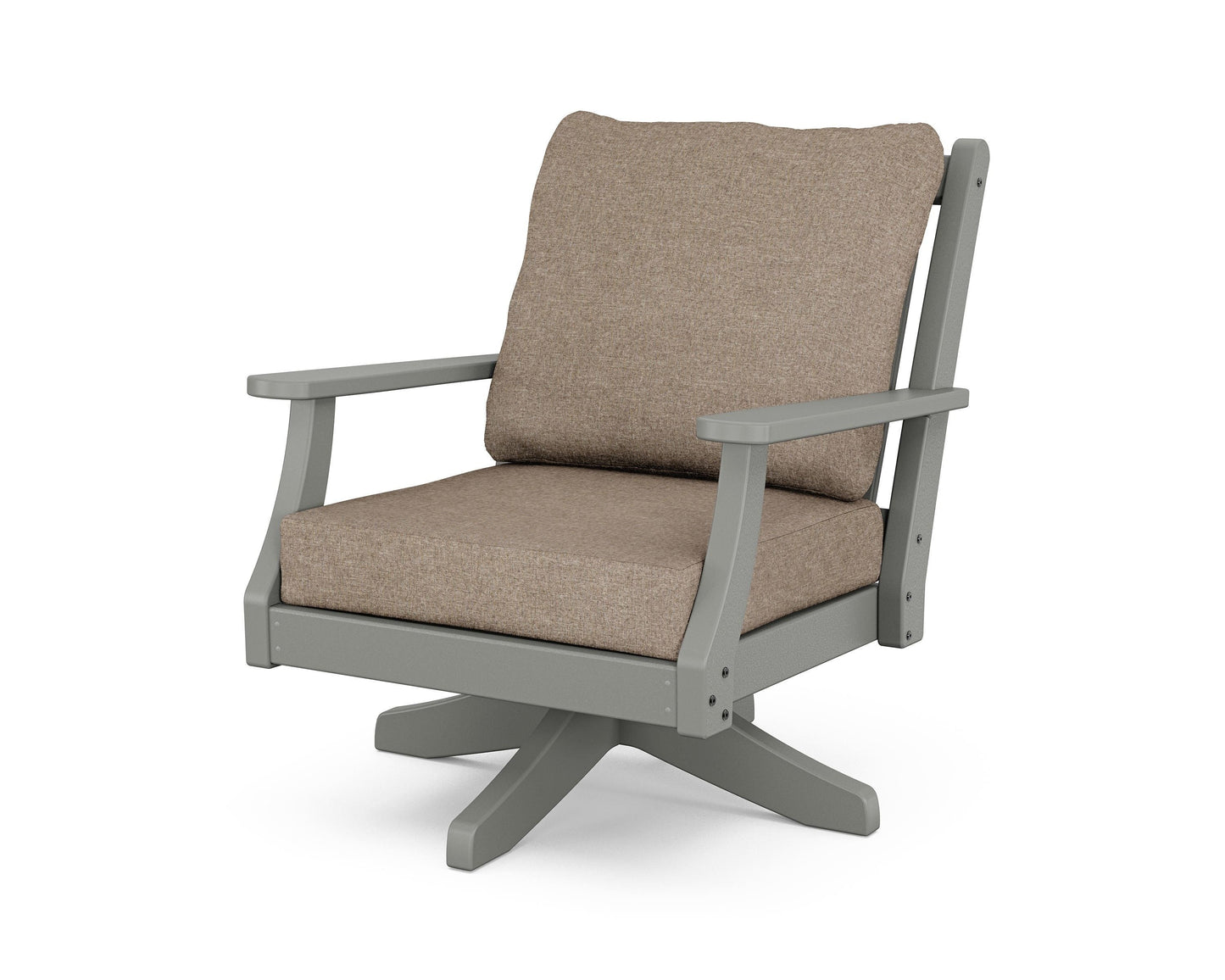 Wovendale Deep Seating Swivel Chair