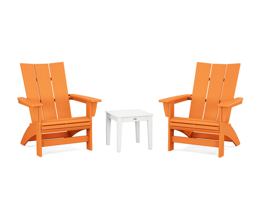 3-Piece Modern Grand Adirondack Set