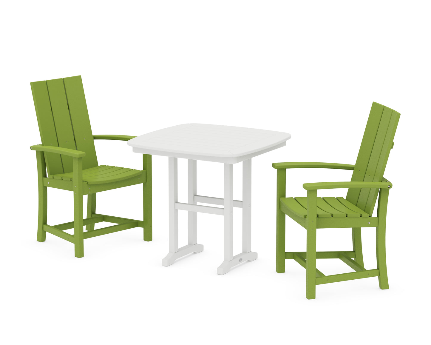 Modern Adirondack 3-Piece Dining Set