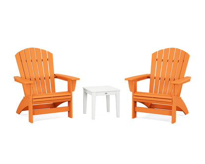 3-Piece Nautical Grand Adirondack Set