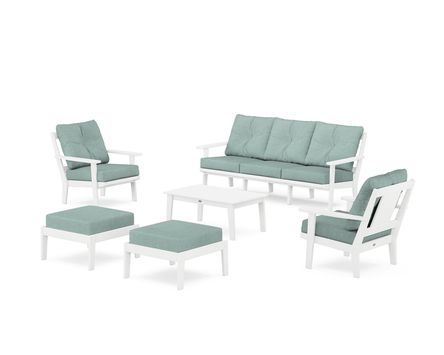 Prairie 6-Piece Lounge Sofa Set