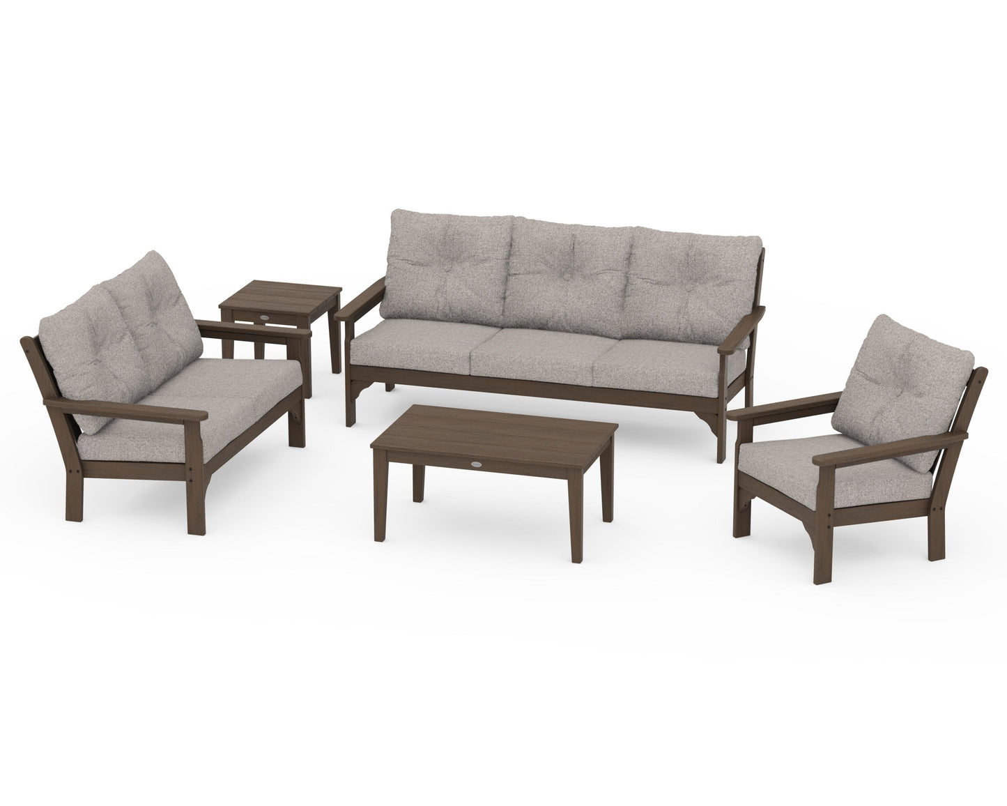 Vineyard 5 Piece Deep Seating Set