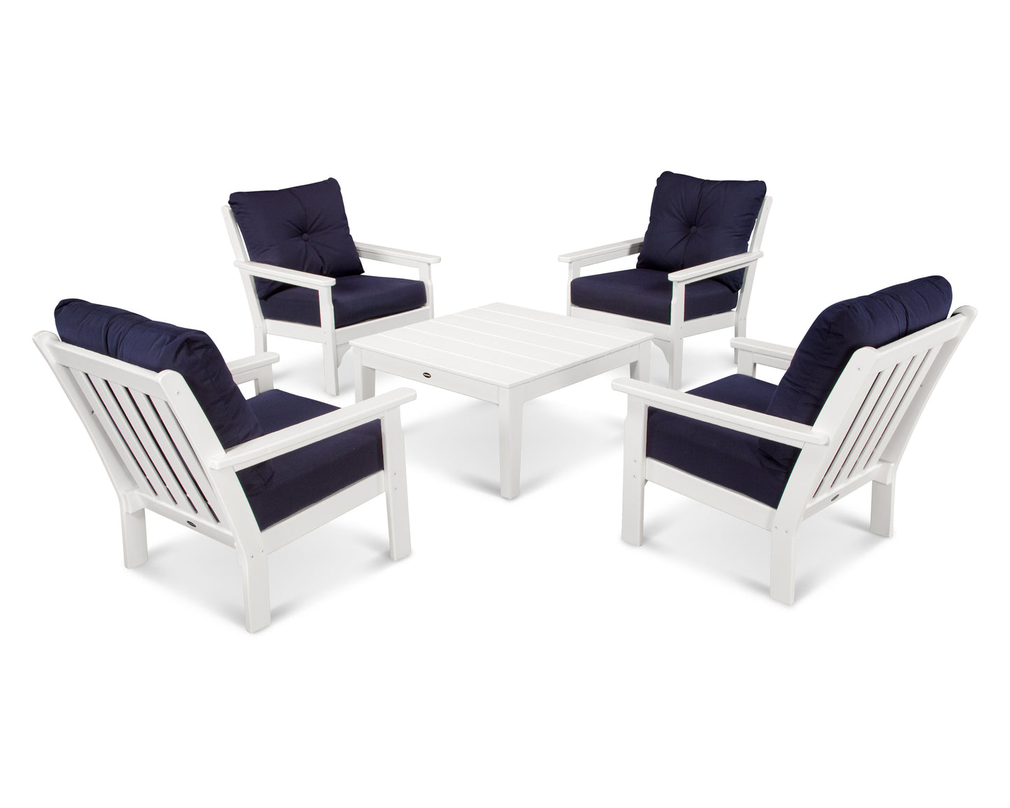 Vineyard 5-Piece Deep Seating Conversation Set