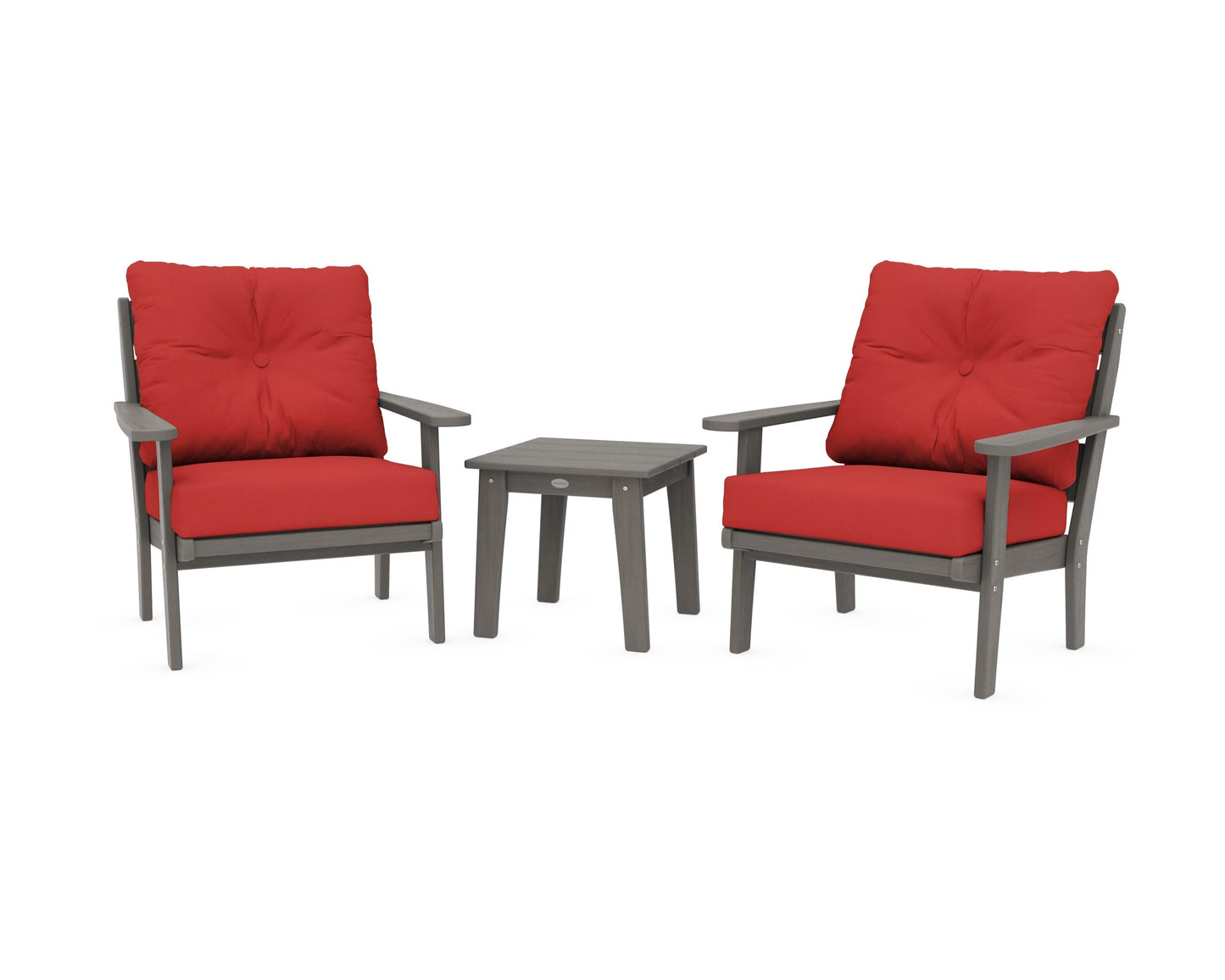 Lakeside 3-Piece Deep Seating Chair Set