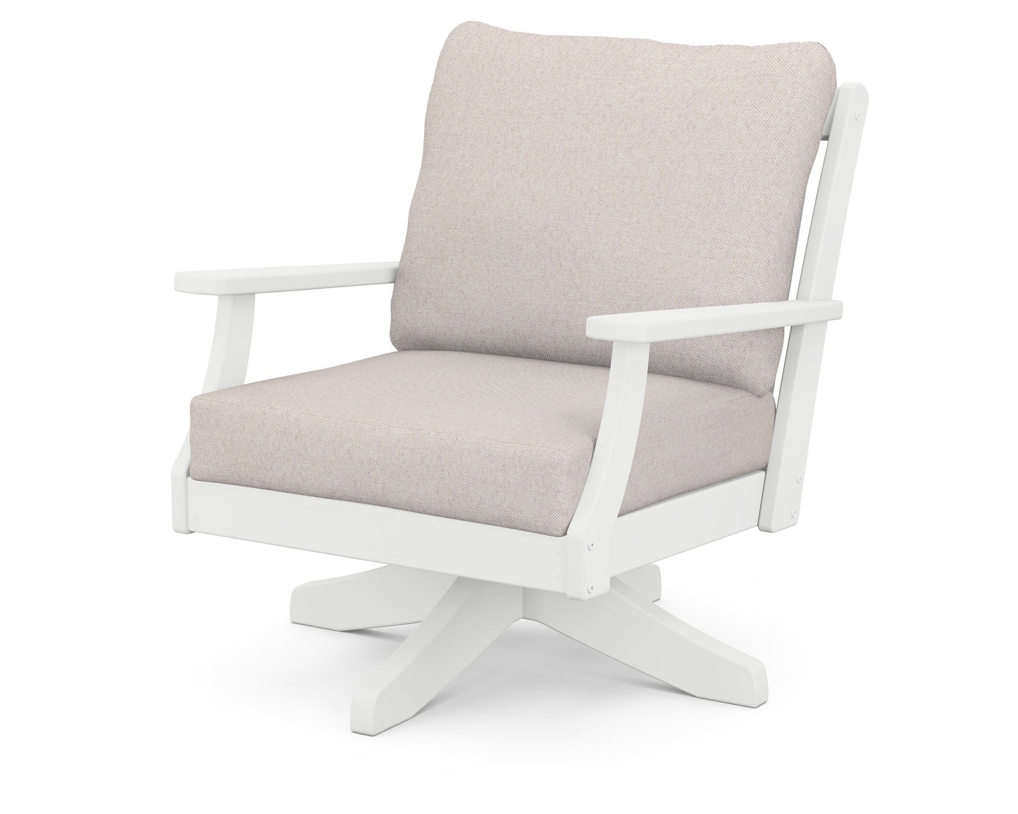 Braxton Deep Seating Swivel Chair