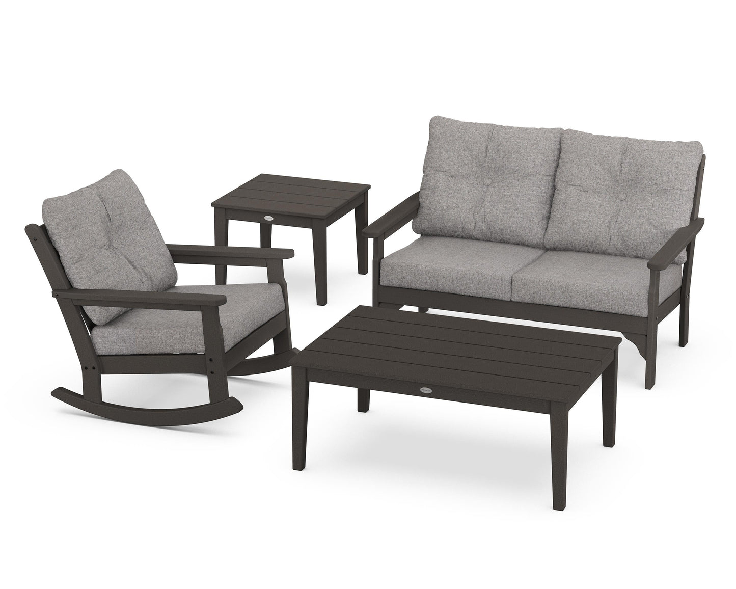 Vineyard 4-Piece Deep Seating Rocker Set