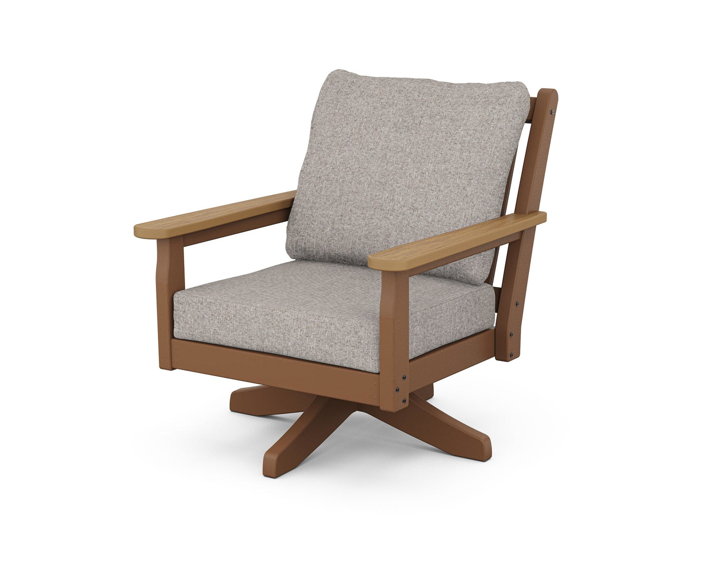 Chippendale Deep Seating Swivel Chair