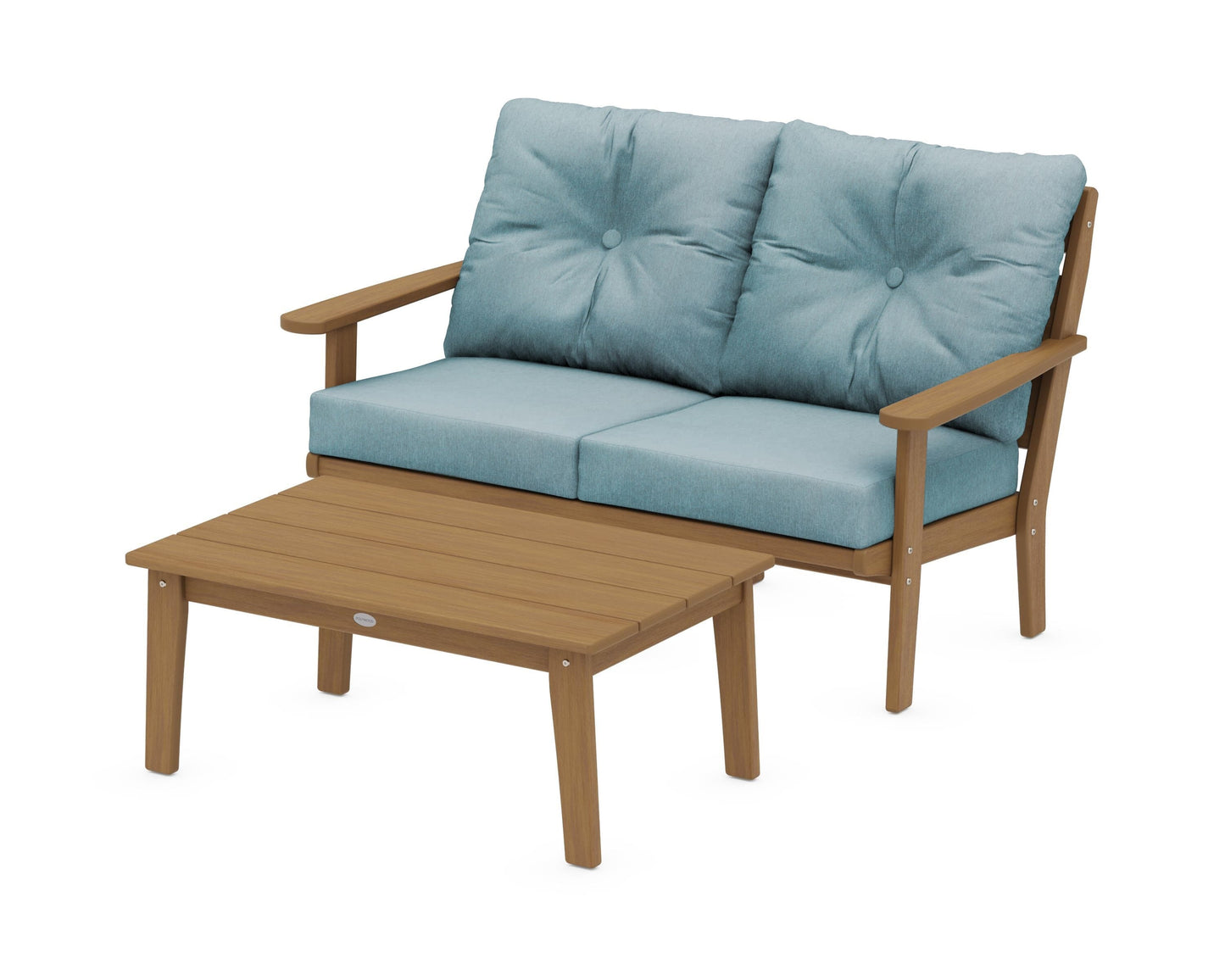 Lakeside 2-Piece Lounge Loveseat Set