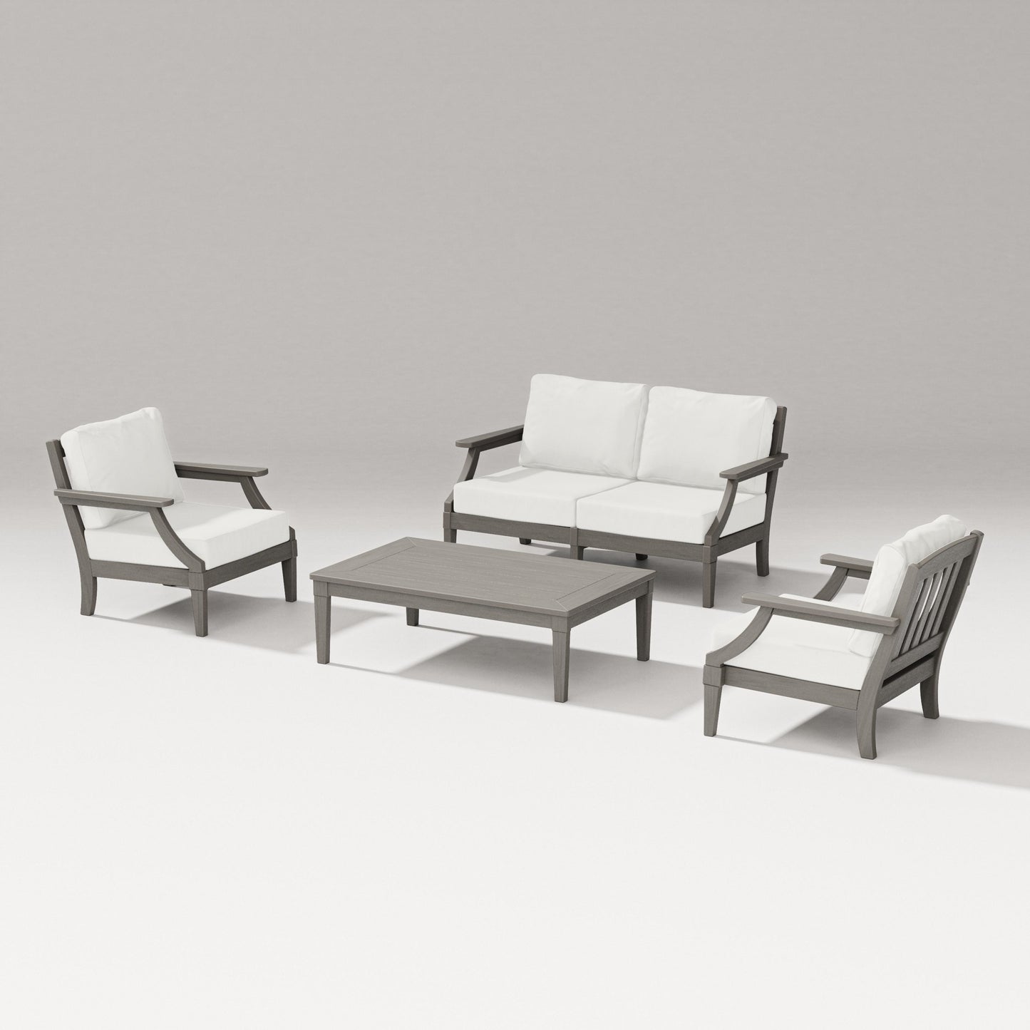 Estate Lounge 4-Piece Loveseat Set