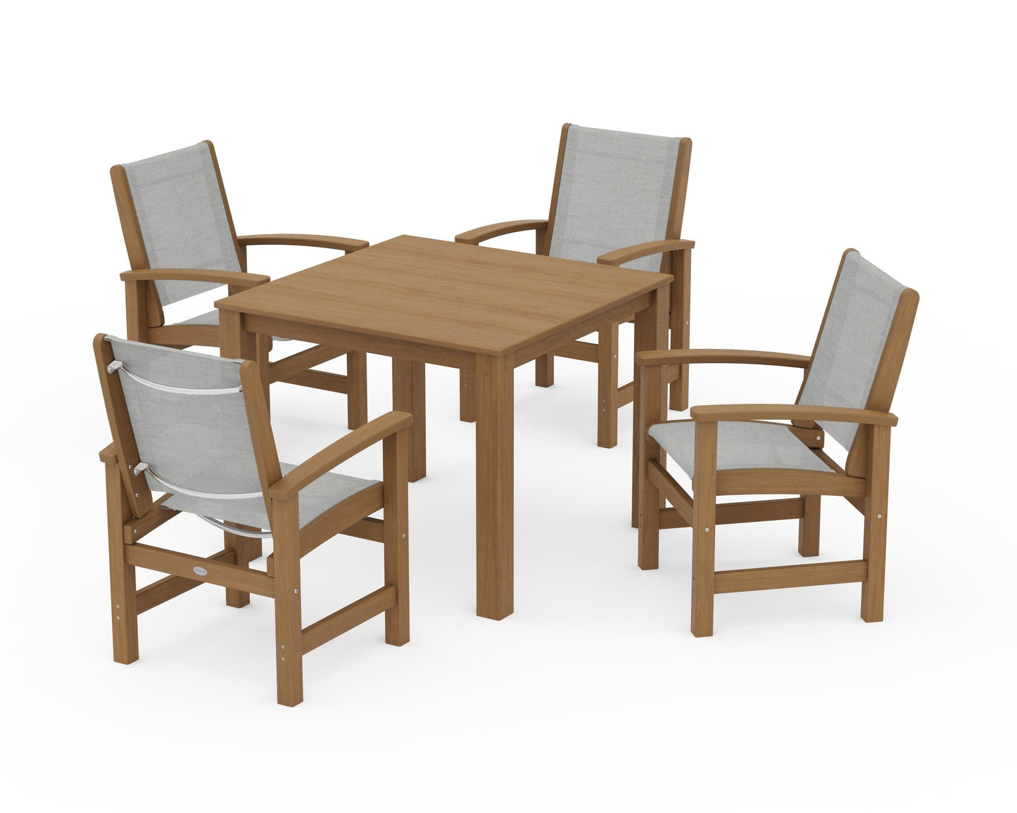 Coastal 5-Piece Parsons Dining Set