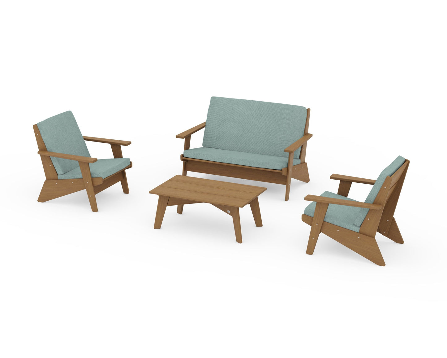 Riviera Modern Lounge 4-Piece Set