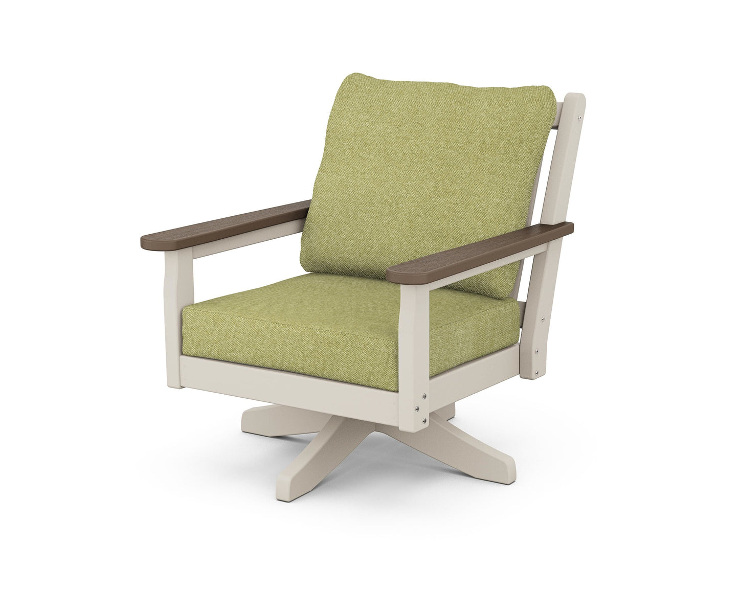 Chippendale Deep Seating Swivel Chair