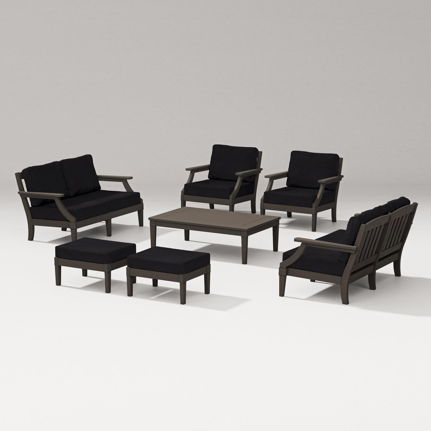Estate 7-Piece Lounge Loveseat Set