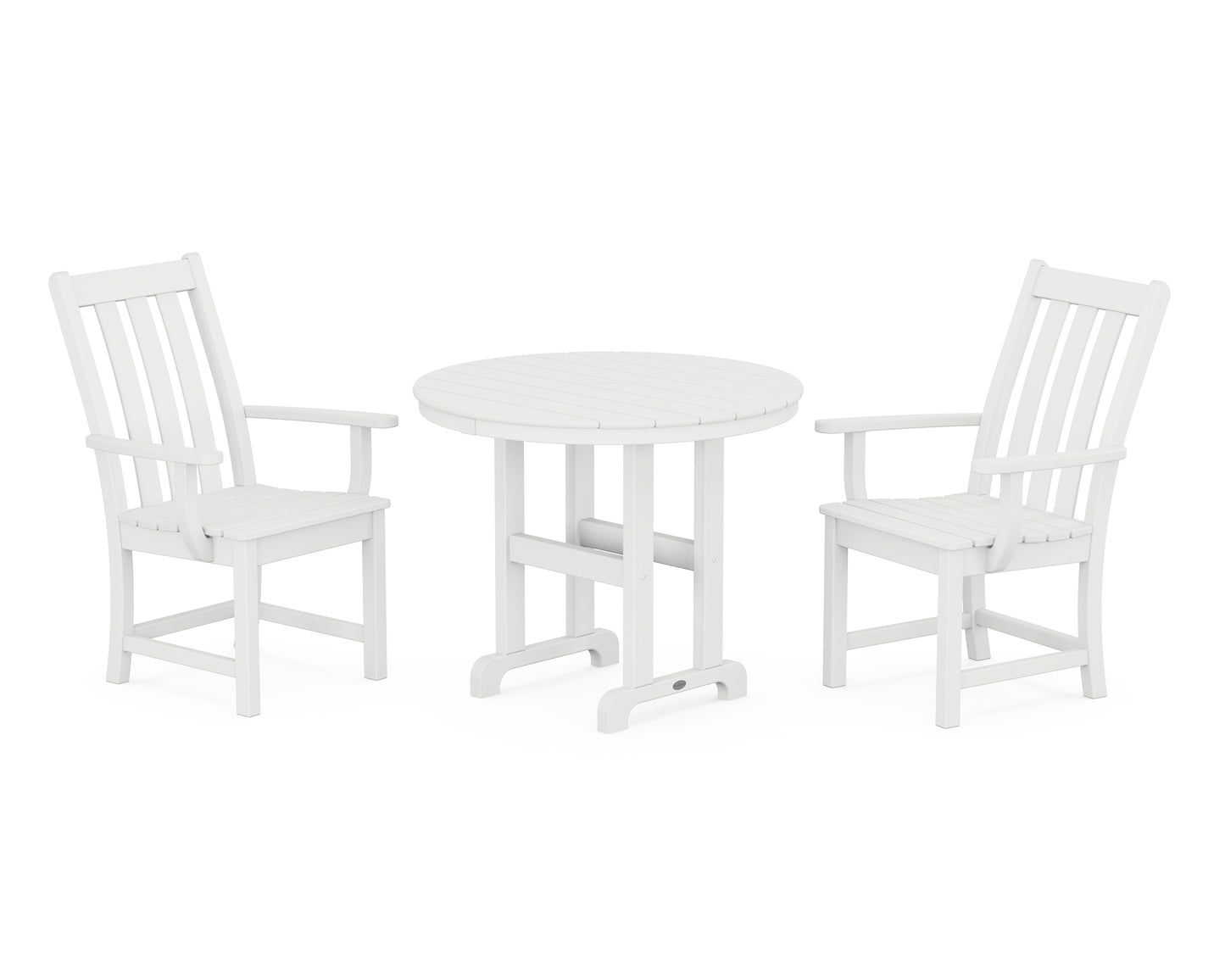 Vineyard 3-Piece Round Dining Set