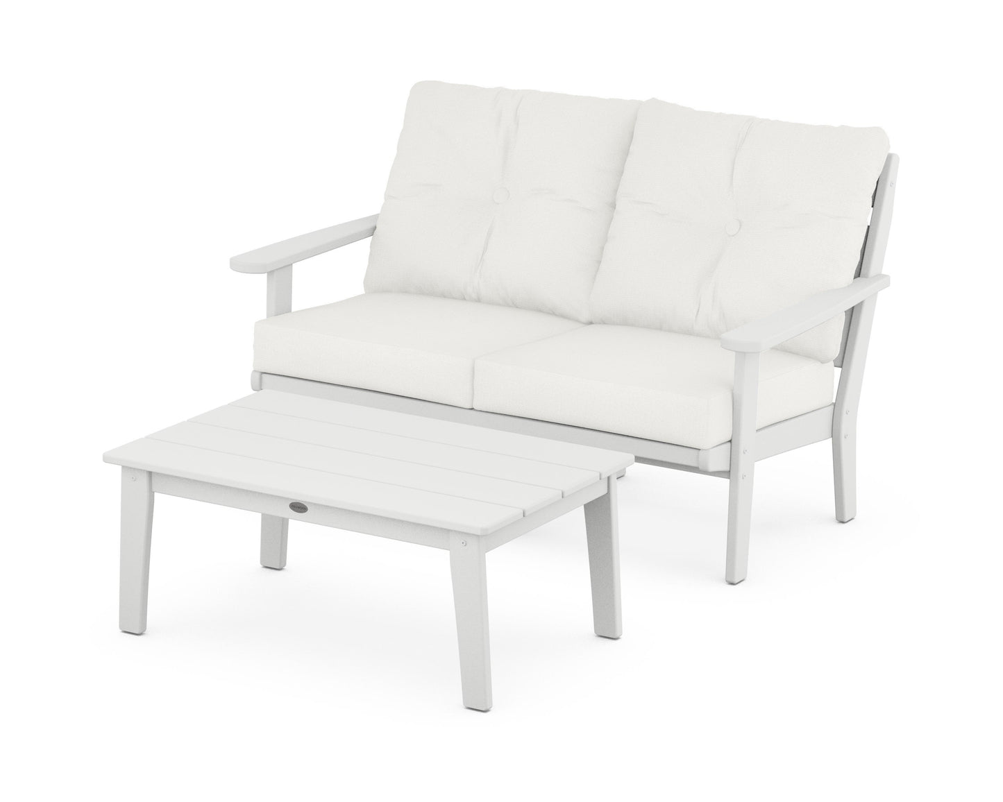 Lakeside 2-Piece Lounge Loveseat Set