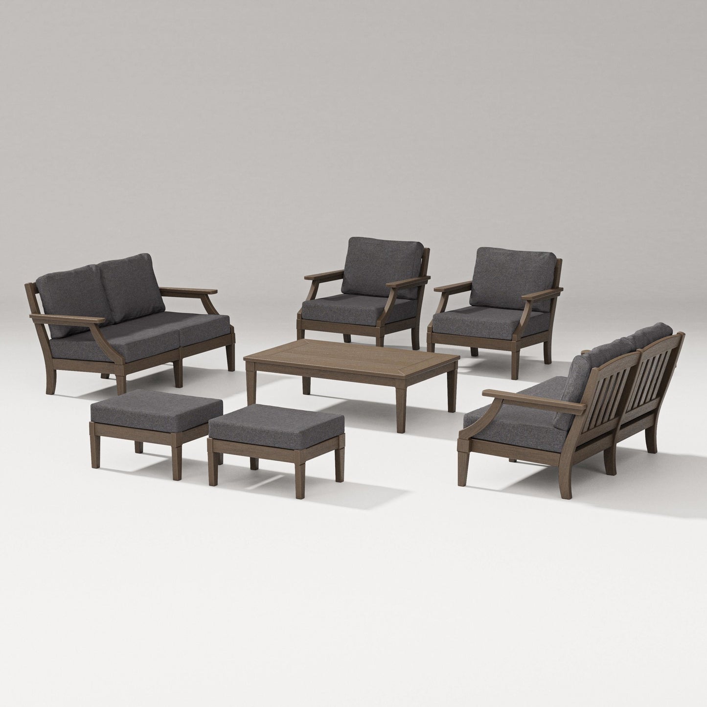 Estate 7-Piece Lounge Loveseat Set