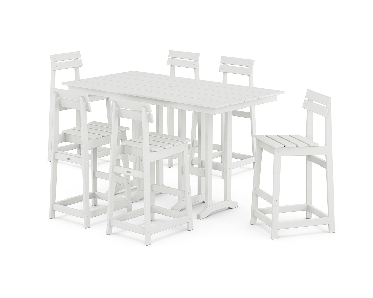 Modern Studio Plaza Bar Chair 7-Piece Set