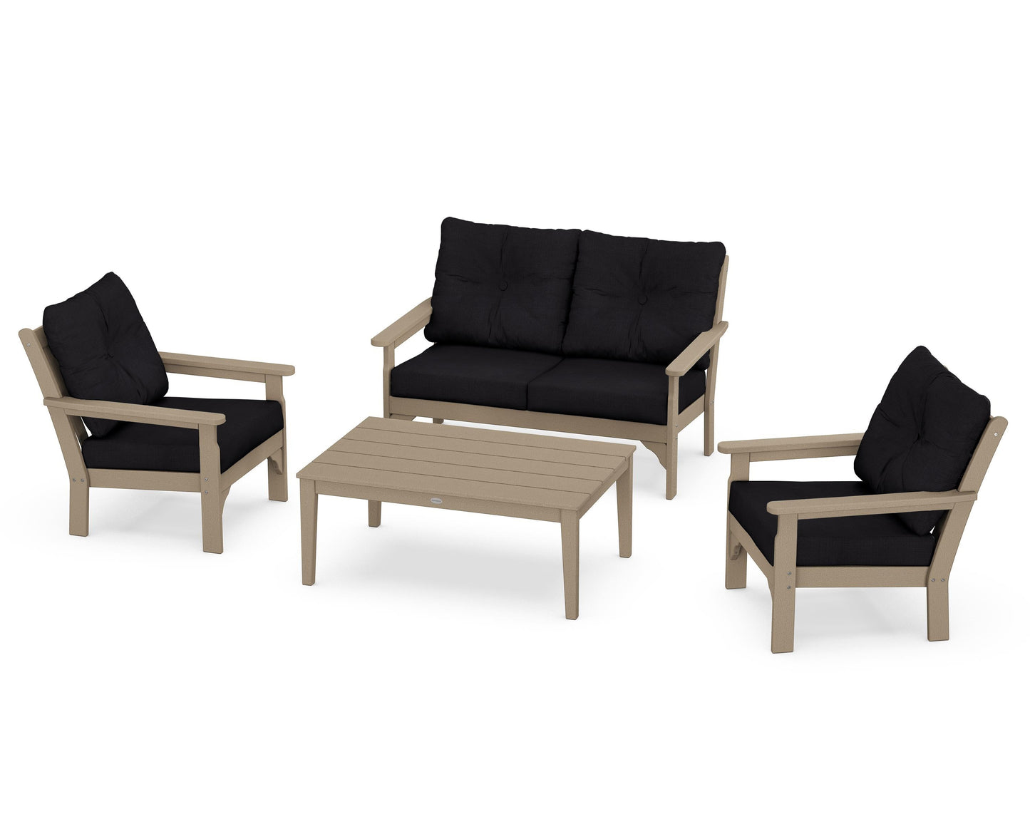 Vineyard 4-Piece Deep Seating Set