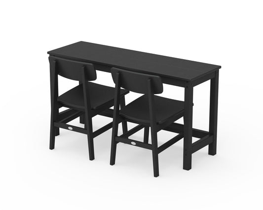 Modern Studio Urban Chair 3-Piece Balcony Set