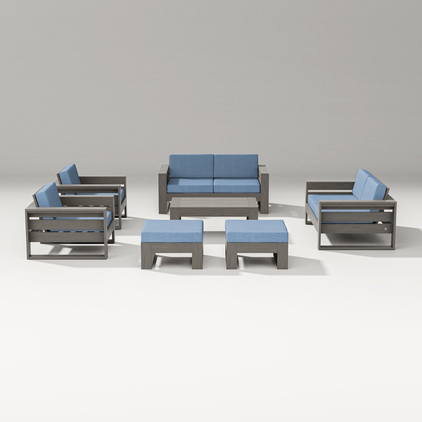 Latitude 7-Piece Lounge Loveseat Set