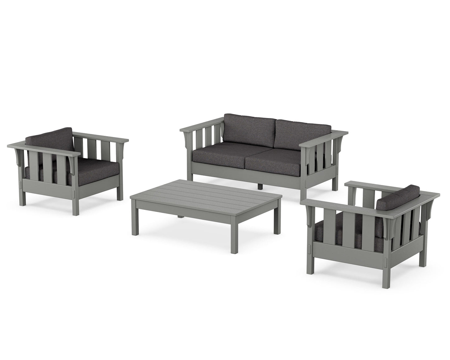 Acadia 4-Piece Deep Seating Set with Loveseat