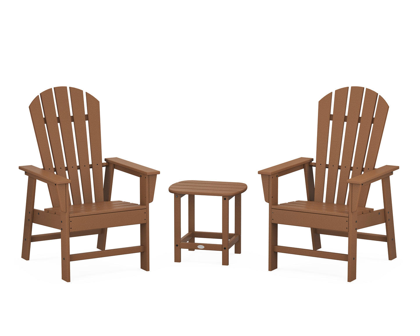 South Beach Casual Chair 3-Piece Set with 18" South Beach Side Table