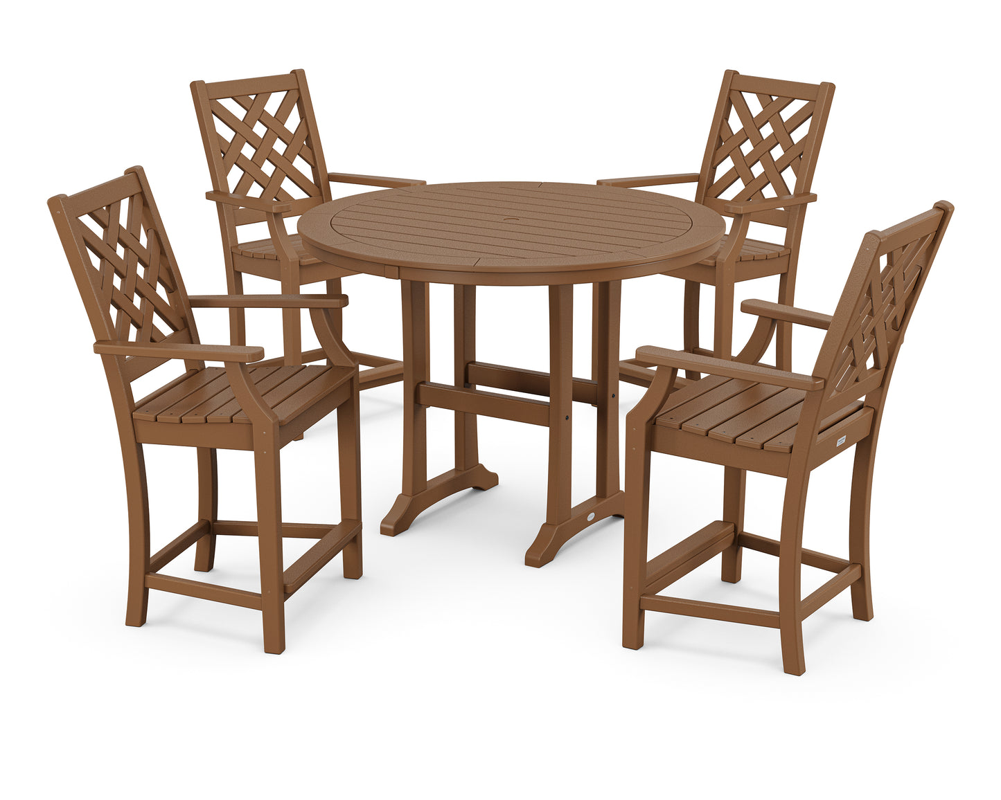 Wovendale 5-Piece Round Counter Set