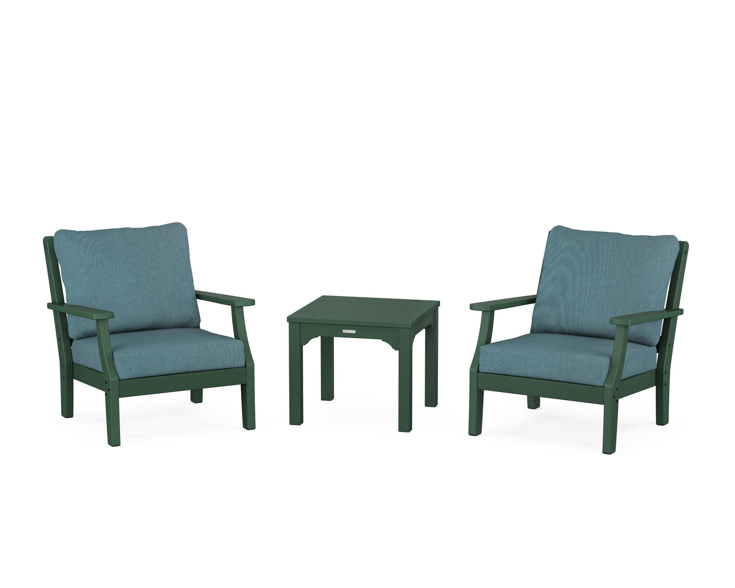 Chinoiserie 3-Piece Deep Seating Set