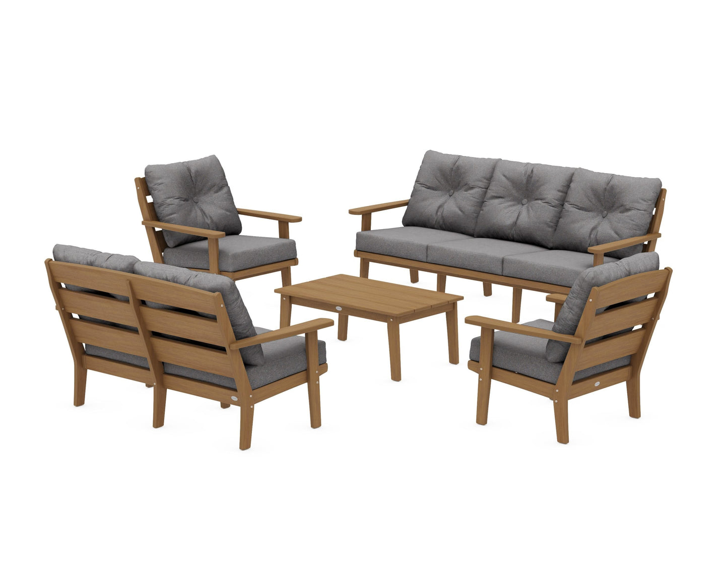 Lakeside 5-Piece Lounge Sofa Set