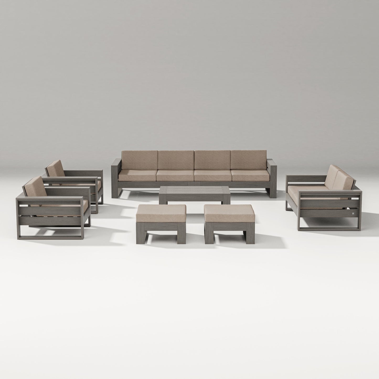 Latitude 8-Piece Lounge Sofa Set